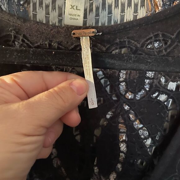 Free People button down blouse   - Picture 4 of 7